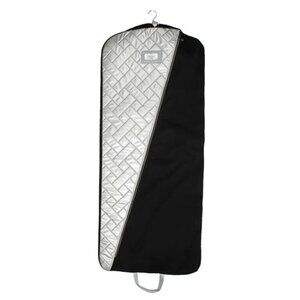 Brand New Lug Jockey Hanging Garment Bag in Metallic Silver
